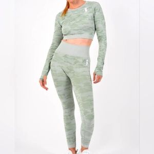 Womens 3 piece fitness set